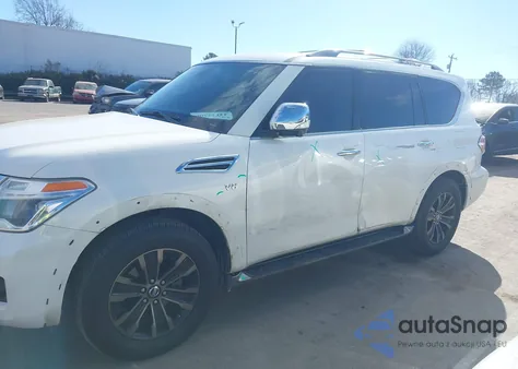 2017 Nissan Armada Platinum from USA, damaged, VIN JN8AY2ND3H9007573